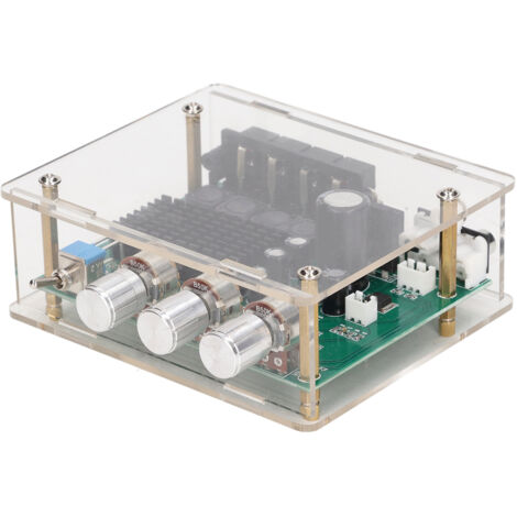 Module Préamplificateur Audio Stéréo 2 Voies, Carte Ampli Numérique pour Autoradio et Système Home Cinéma