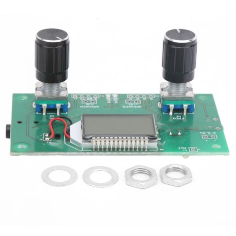 Module Récepteur FM Numérique BYS459‑1500 avec Affichage Digital pour Diffusion Audio Sans Fil