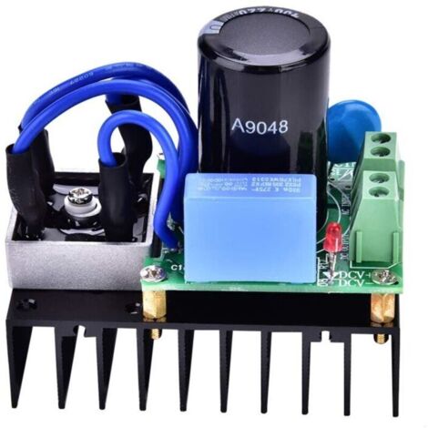 Module redresseur, carte d'alimentation redresseur 0-220VAC / 0-311VDC 10A avec tube de protection contre la foudre, courant de surtension NTC et fusibles