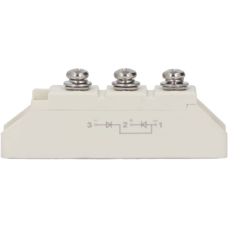 Module redresseur de pont 1600V 100A pour alimentation électrique, redresseur triphasé AC/DC haute puissance avec diodes.
