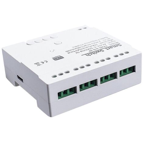 Module relais de commutation intelligent Tuya 4 canaux avec protocole Zigbee et contrôleur d'éclairage 433 MHz