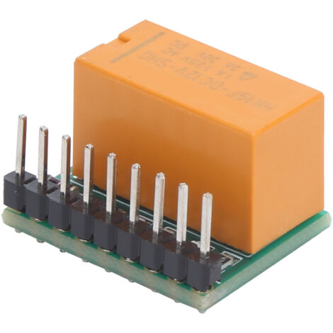 Module Relais DPDT Miniature DR21A01DC12V avec Réglage Automatique