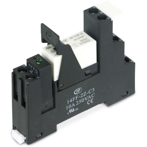 Module relais HONGFA 14FF-2Z-C3-1 & HF115F-A/230-2ZS4BF, 230 V