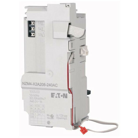 Module relais pour NZM4 configurable 2NO 24V DC 24-230V AC Push-in 000189723 EATON NZM4-X2A