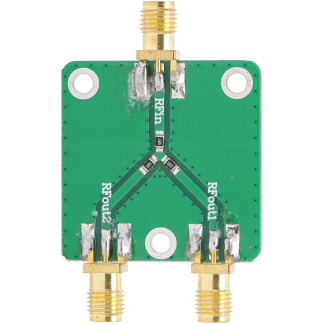 Module RF 2‑Voies Diviseur de Puissance à Résistance Carte PCB Fournitures Industrielles Électriques DC‑5G