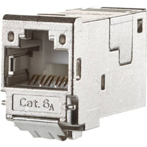 Module RJ45 encastrable E-Dat CAT 6a Metz Connect 130910-I R42492