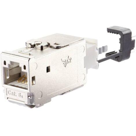 Module RJ45 encastrable E-Dat CAT 6a Metz Connect 130B11-E R07240