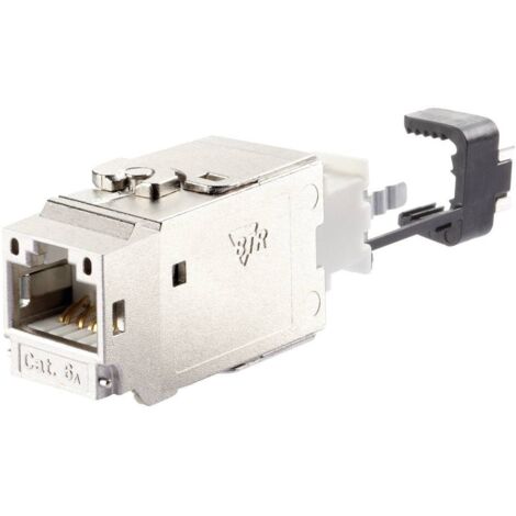 Module RJ45 encastrable Keystone CAT 6a Metz Connect 130B21-E R07129
