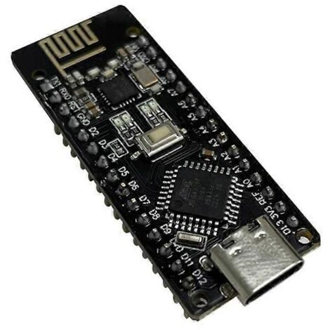 Module série sans fil RF-Nano compatible ATMEGA328P avec ports série de type C (version améliorée)