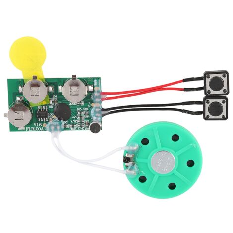 Module sonore enregistrable de 120 secondes, puce de carte de vœux, le fonctionnement est simple, puce d'enregistrement, lecture en boucle pour cartes faites maison, coffrets cadeaux