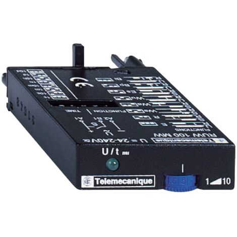 module temporisateur - multifonctions - pour relais rum et rpm - 24 à 240v ac/dc - schneider electric ruw101mw