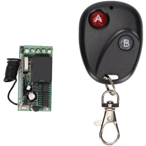 Module Universel Émetteur Récepteur 433MHz pour Porte Électrique, Télécommande Interrupteur Relais Monocanal