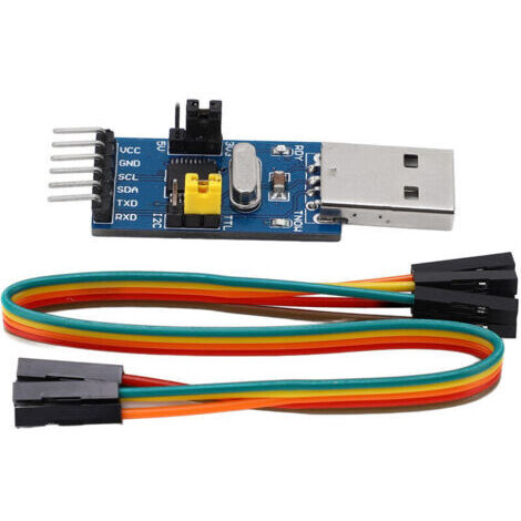 Module USB vers I2C, USB vers UART, 50bps à 2Mbps, Affichage D'état, Sortie de Tension, avec Affichage D'état de Lampe LED, pour Puce Clignotante, Contrôle de Périphérique IIC,.
