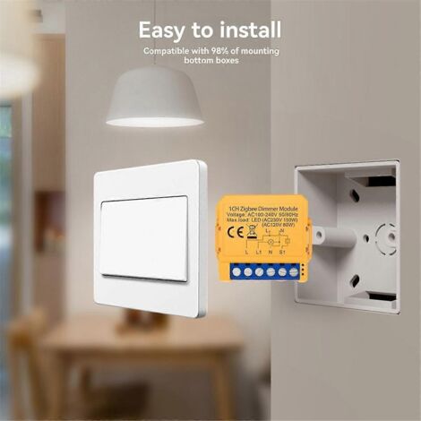 Module variateur Tuya ZigBee prenant en charge la commande bidirectionnelle