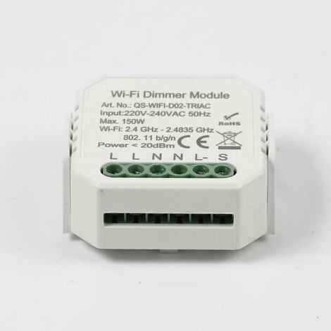 Interrupteur/variateur sans fil et sans pile pour récepteurs Bluetooth® 2,4  GHz EnOcean® Niko