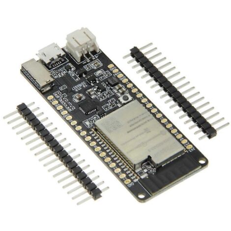 Module Wi-Fi Bluetooth T8 V1.8 ESP32-WROVER 8 Mo PSRAM Carte TF Noir