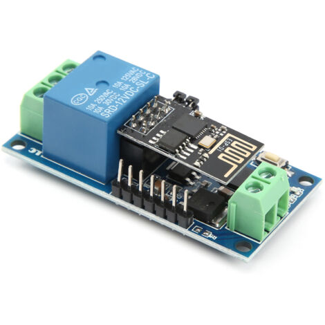 Module WiFi ESP8266 1 Voie pour Téléphone Android, Commutateur Contrôle à Distance Sans Fil 12V