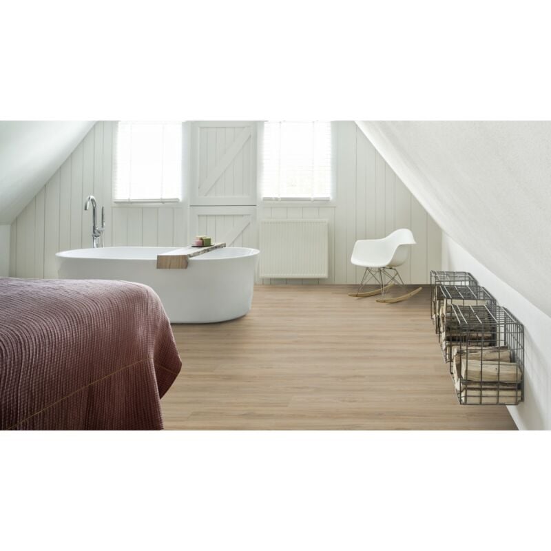 Dalles Vinyles - a coller - Moduleo roots 55 - Blackjack oak 22220 - 132 x 19,6 cm