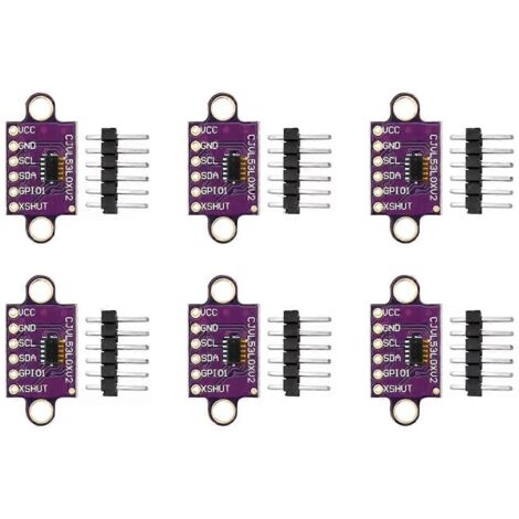 modules de capteur de distance laser VL53L0X V2 (comme illustré)