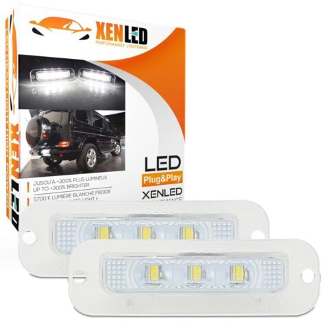 Modules de plaque LED pour Mercedes class G W463 G500 G55 G550 - 1990 - 2012 - La paire