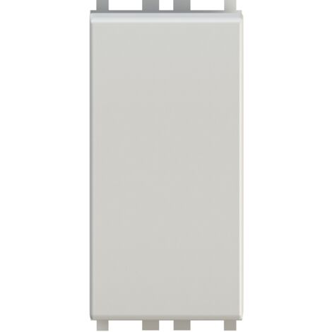 Modulo 4 in 1, interruttore, deviatore, invertitore e pulsante, serie C, bianco, 16A, compatibile con serie Vimar Arkè - 4Box Uniko 4B.V19B.CU