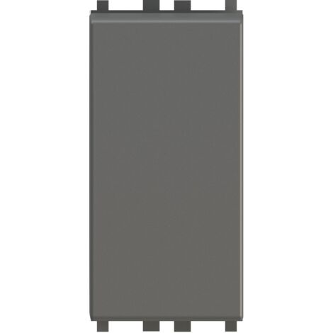 Modulo 4 in 1, interruttore, deviatore, invertitore e pulsante, serie C, grigio, 16A, compatibile con serie Vimar Arkè - 4Box Uniko 4B.V19.CU