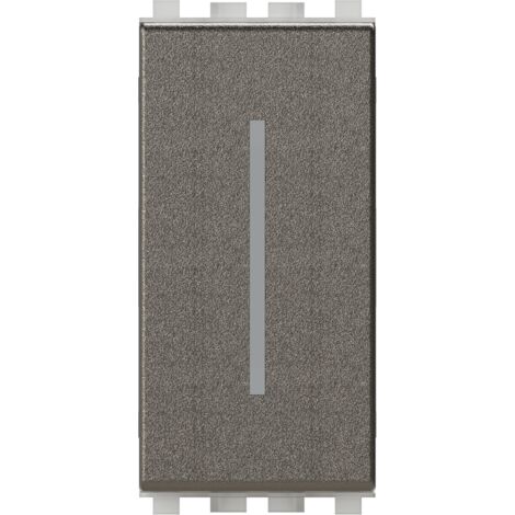 Modulo 4 in 1 smart WiFi, interruttore, deviatore, invertitore e pulsante, serie S, metal, compatibile con serie Vimar Arkè - 4Box Uniko Lite S 4BCU1S.V19M
