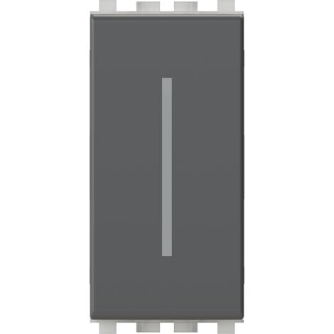 Modulo 5 in 1 smart WiFi, interruttore, deviatore, invertitore, pulsante e comando tapparelle, serie S, grigio, compatibile con serie Vimar Arkè - 4Box Uniko Pro S 4BCU2S.V19