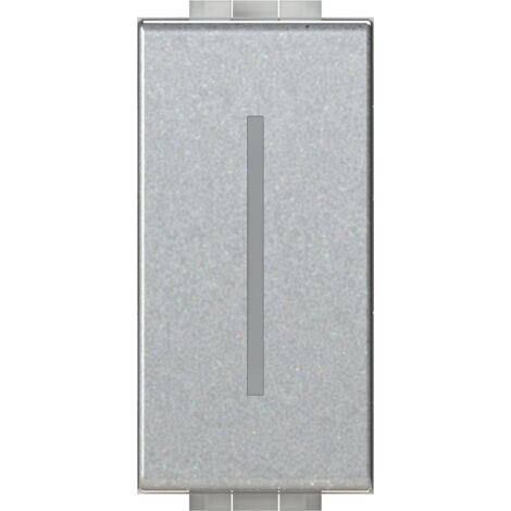Modulo 5 in 1 smart WiFi, interruttore, deviatore, invertitore, pulsante e comando tapparelle, serie S, tech, compatibile con serie BTicino Living Light - 4Box Uniko Pro S 4BCU2S.NT