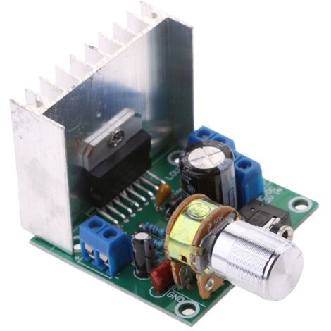 Módulo Amplificador de Audio Estéreo Digital TDA7297 215W, de Doble Canal