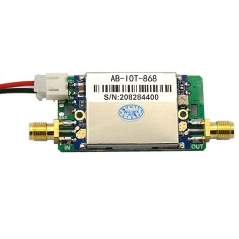 Modulo amplificatore di potenza bidirezionale da 868 MHz per trasmissione e ricezione del segnale LoRa