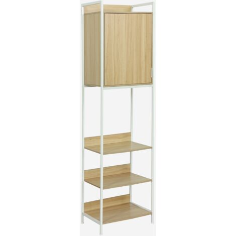 Modulo armadio con 5 ripiani e 1 anta