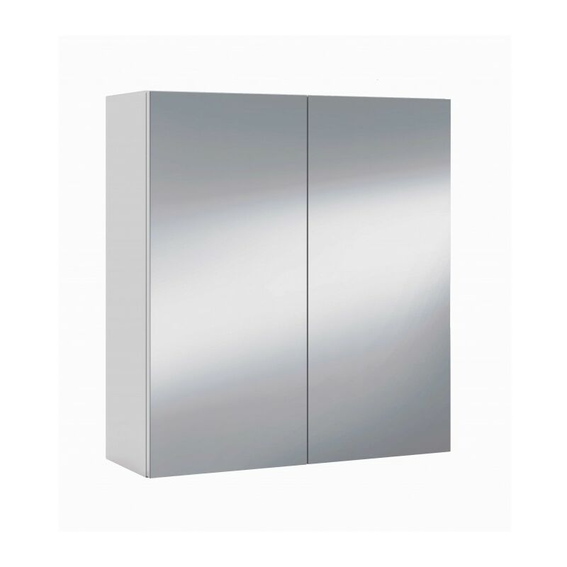 Módulo armario espejo baño camerino Blanco 60x65 cm - Iberodepot