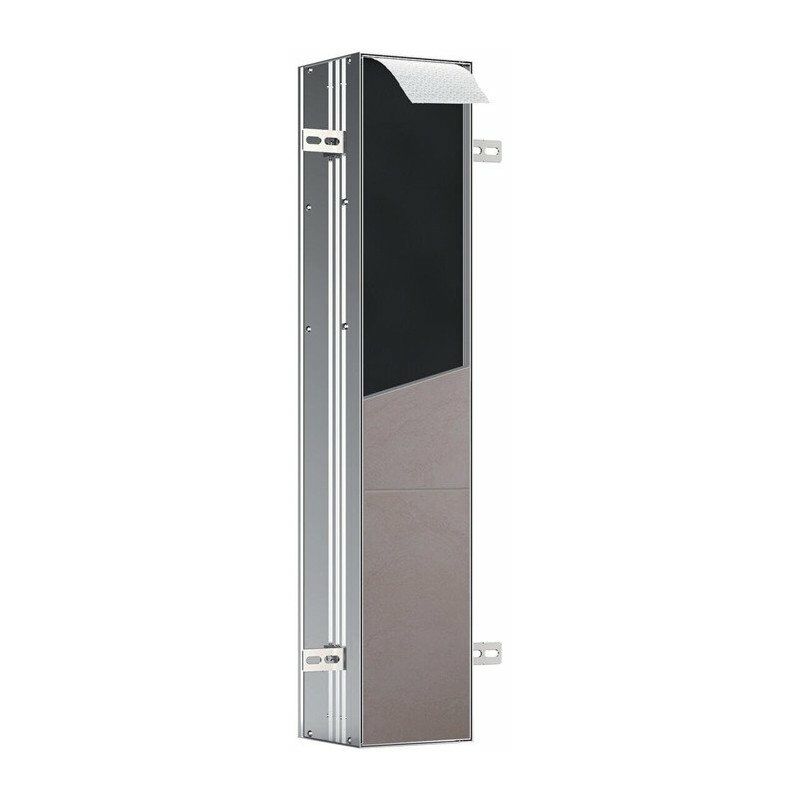 

Módulo armario WC ASIS plus UP 803x154mm Puerta izquierda Aluminio