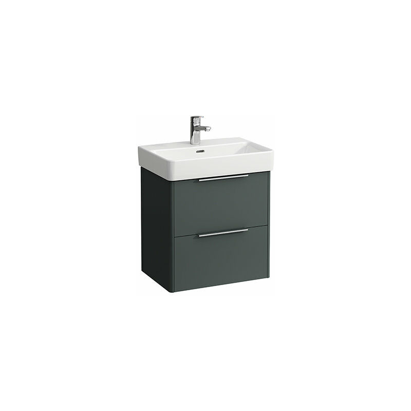 

Módulo bajo 2 cajones, para lavabo 818958, color: Gris de tráfico - H4021521102661 - Laufen