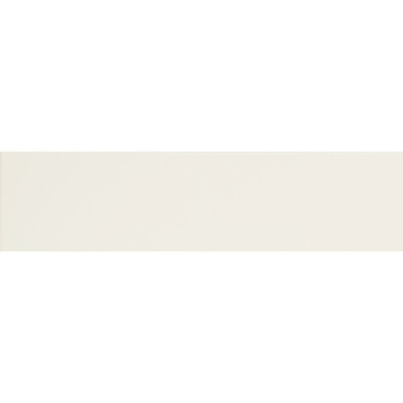 Carrelage sol / mur brique uni blanc crème 5,6x23,2 cm modulo base gesso