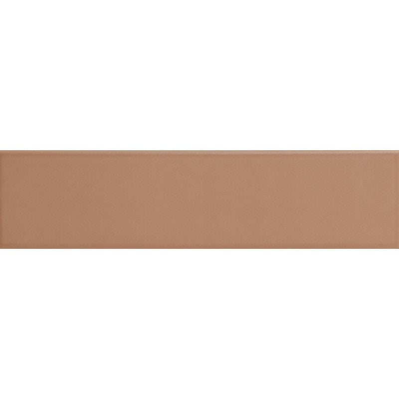Carrelage sol / mur brique uni terracotta 5,6x23,2 cm MODULO BASE MATTONE (vendu par boite de 0,52m2)