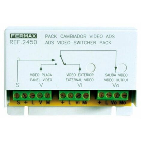 Módulo cambiador de video vds, 4 entradas, 1 salida, resolución 1080p, compacto.