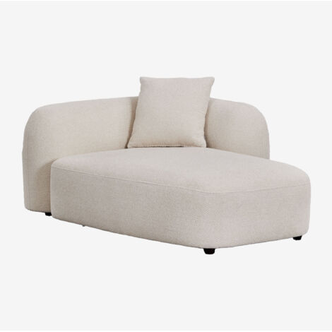 Módulo chaise longue derecho para sofá modular en chenilla Coco SKLUM             