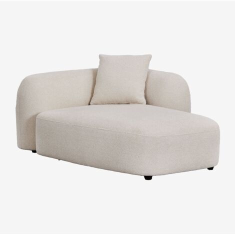 Modulo chaise longue destro per divano modulare in ciniglia Coco SKLUM