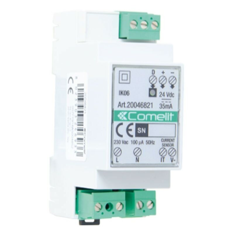 Comelit - Module Simplehome pour la gestion des charges et des consommations, sur din 20046821