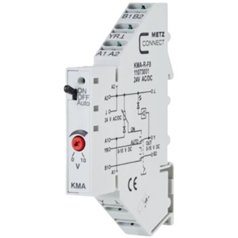 Modulo con uscita analogica 24, 24 V/AC, V/DC (max) Metz Connect 11073001 1 pz.