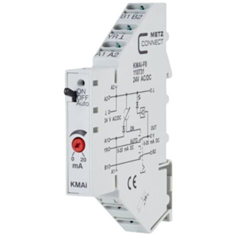 Modulo con uscita analogica 24, 24 V/AC, V/DC (max) Metz Connect 110731 1 pz.