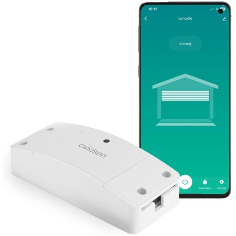 Módulo conectado para todas las marcas de puertas y puertas de garaje - HomeGate - Avidsen - 127041