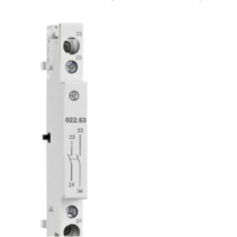 Modulo contatti ausiliari 2no per contattori serie 22.44 e 22.64 finder 02263