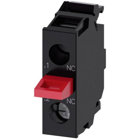 Modulo Contatti con 1 elemento di contatto, 1 NC, Morsetto a vite, per montaggio a pavimento