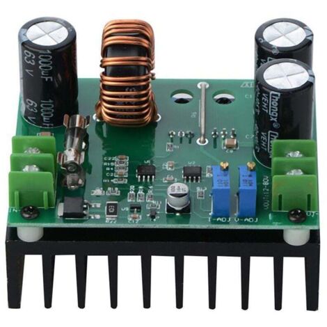 Módulo convertidor elevador de CC de 12 V a 60 V, 12 V, 24 V, 36 V, 48 V, 80 V, 10 A/600 W