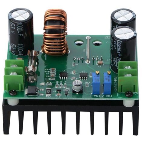 Módulo convertidor elevador de CC de 12 V a 60 V, 12 V, 24 V, 36 V, 48 V, 80 V, 10 A/600 W