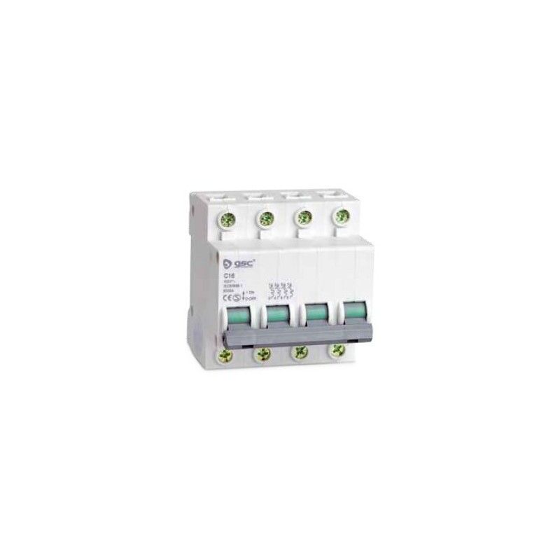 

Interruptor automático 4P 32A curva C 0403666 - GSC