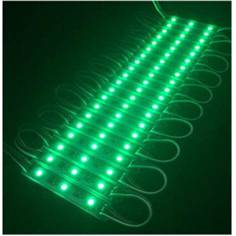 Modulo Da 20 Pezzi A 3 Led Smd 5050 5630 Freddo Caldo Blu Rosso Verde Rgb Ip65